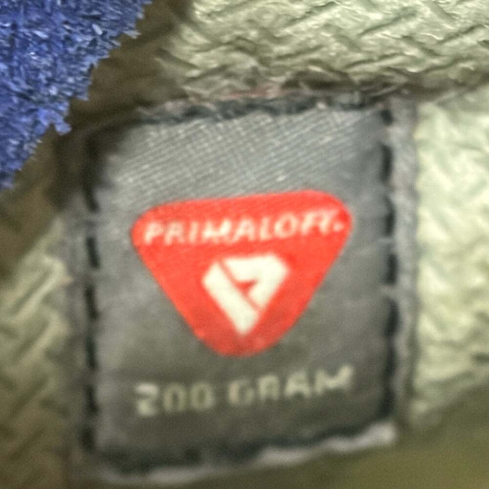 Timberland Boots Blue Suede Leather Womens Lace Up Primaloft 200 Gram School 6.5 - Picture 10 of 13
